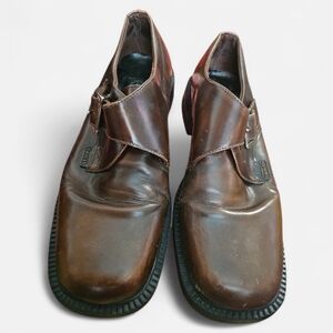 Smith Men's Brown Leather Shoes